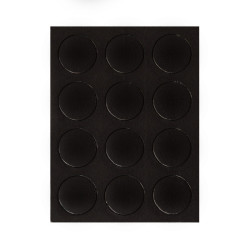 DP Craft naklejane dyski magnetyczne 12 sztuk 1,27cm - sklep plastyczn