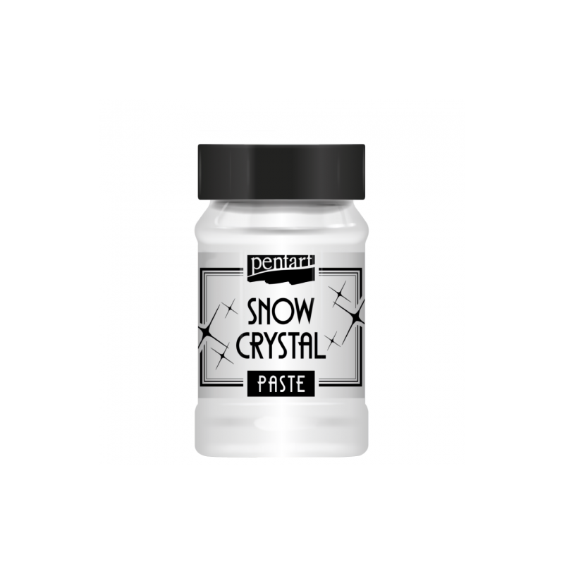 Pentart snow crystal paste with snow crystals 100ml
