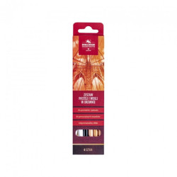 Koh-i-noor set of pastels and coals in wood