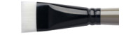 Renesans extra short synthetic flat brushes 8020 series