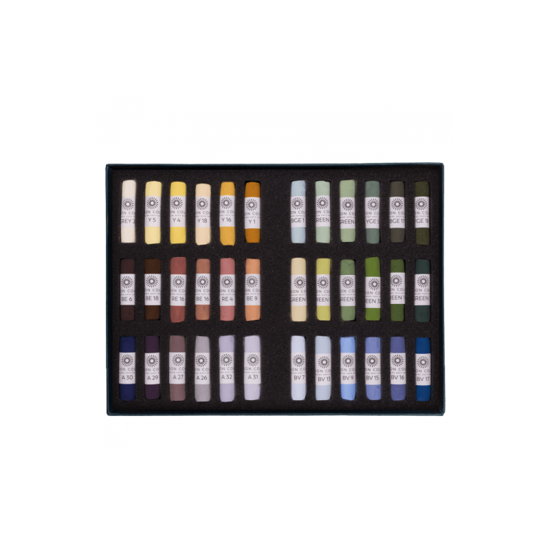 Unison Color landscape set of 36 dry pastel sticks 740288