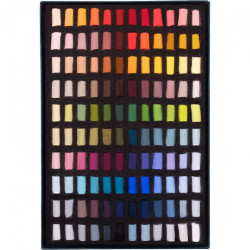 Unison Colour starter zestaw suchych półpasteli w sztyfcie 120szt 7409