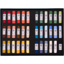 Unison Colour starter zestaw suchych pasteli w sztyfcie 36szt 740292 -