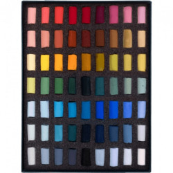 Unison Color starter set of dry semi-pastels 63pcs 740910