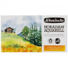 Schmincke horadam landscape basic edition zestaw akwareli 12 półkostek