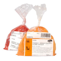 Szmal pigments for paints studio