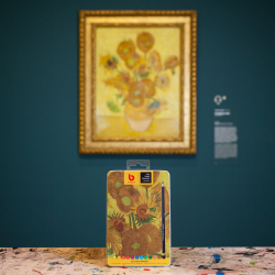 Talens bruynzeel Van Gogh "Słoneczniki" zestaw 12 kredek - sklep plast
