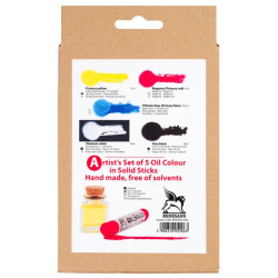 Renesans basic color set oil solid 5 pcs