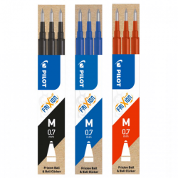 Pilot Frixion 3 Erasable Rollerball Refills 0.7mm