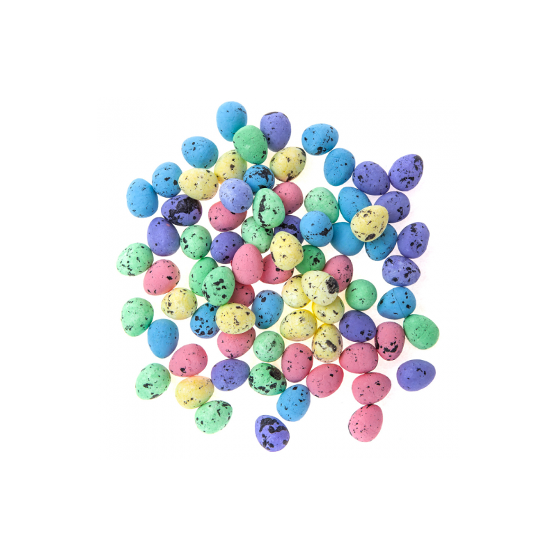 DP Craft Spotted Styrofoam Eggs 80 pcs