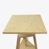 Kawalet carving stand adjustable rotating beech