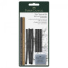 Faber-Castell pitt charcoal set monochrome charcoal set 10pcs