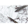 Faber Castell pitt monochrome graphite pencil in a stick