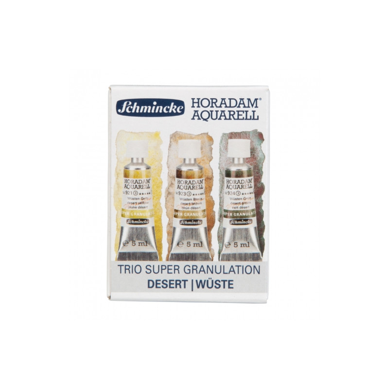 Schmincke horadam aquarell trio desert zestaw akwareli w tubie 3x5ml