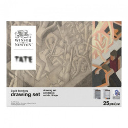 Winsor&Newton tate colletion zestaw do szkicowania i rysowania 25 elem