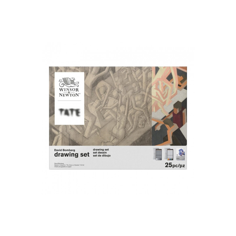 Winsor&Newton tate colletion set for sketching and drawing 25 elements