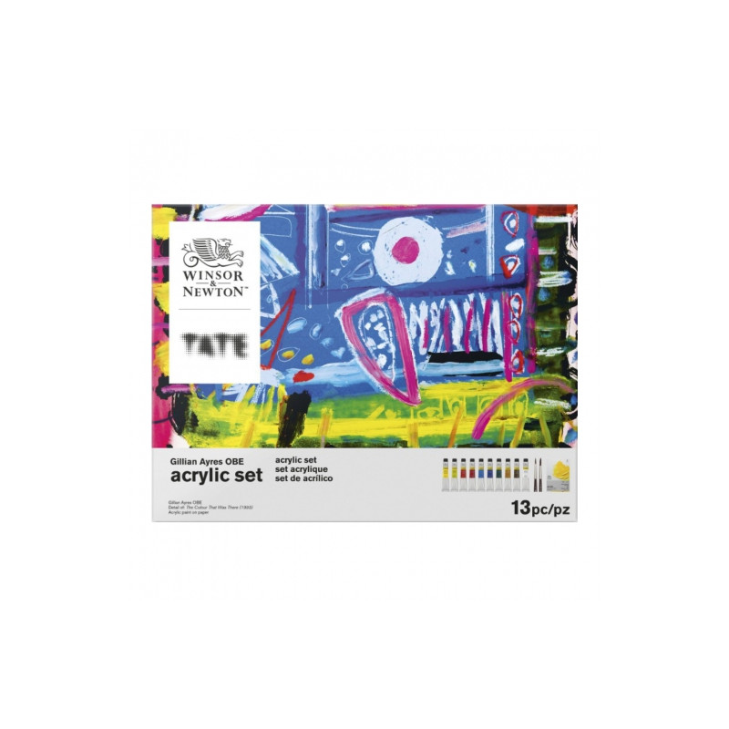 Winsor&Newton tate colletion galeria zestaw farb akrylowych 10x20ml -
