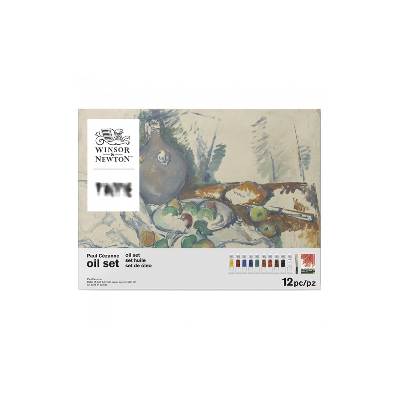 Winsor&Newton tate collection zestaw farb olejnych 12 elementów - skle
