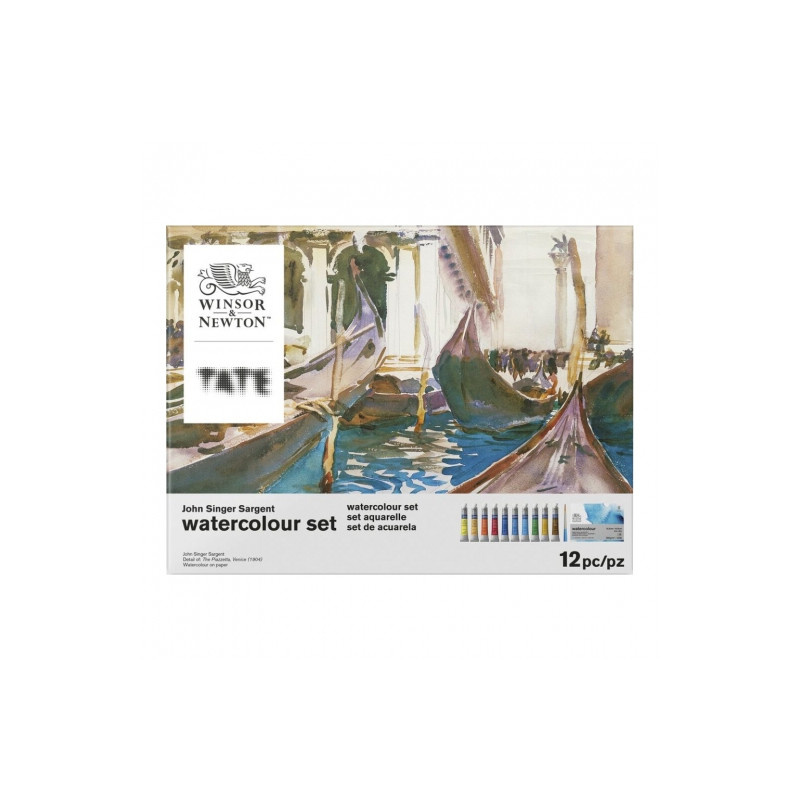 Winsor&Newton tate colletion cotton watercolor paint set 12 elements