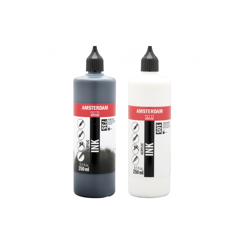 Talens amsterdam tusz akrylowy 250 ml - sklep plastyczny - szał dla pl