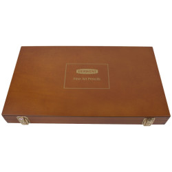 Derwent procolor set of colored pencils 72pcs wooden case