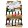 Pebeo ceramic zestaw 10 farb 45 ml z akcesoriami - sklep plastyczny -