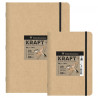 Clairefontaine kraft blok szyty z gumką 115g 20ark - sklep plastyczny