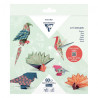 Claifrefontaine paper origami birds 10x10 15x15 20x20cm 60 sheets
