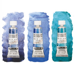 Schmincke horadam aquarell trio deep sea set of watercolors in a tube