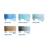 Schmincke horadam aquarell glacier set of 5 watercolors in half pans
