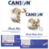 Canson mixed media artist glue block 600g 12 sheets