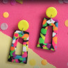 Fimo effect neon zestaw 12 kostek modeliny 25g - sklep plastyczny - sz