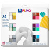 Fimo effect zestaw 24 kostek modeliny 25g - sklep plastyczny - szał dl