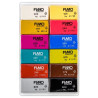 Fimo leather effect set of 12 25g modeling clay cubes