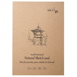 SM-LT authentic natural sketchbook A4 100 g 100 sheets
