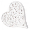Dp Craft ażurowe serce drewniana dekoracja 16x17cm - sklep plastyczny