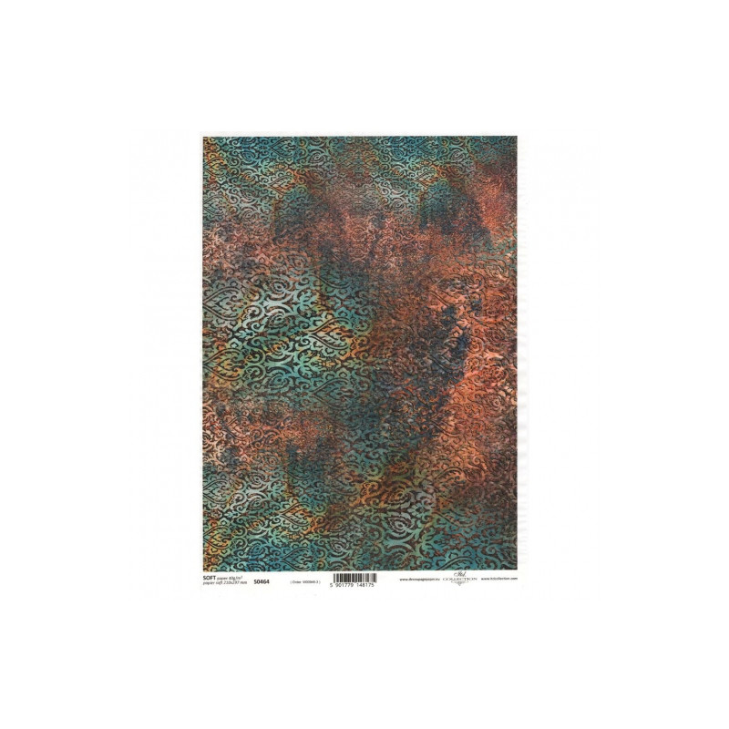 Papier do decoupage soft A4 ITD S0464 - sklep plastyczny - szał dla pl