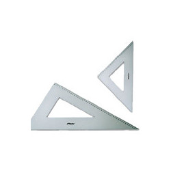 Ekierka profesjonalna aluminiowa 48,5cm 60st - sklep plastyczny - szał