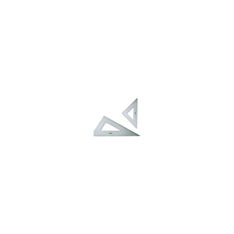 Professional Aluminum Metal Metric Set Square Triangle 45x 32 degree -