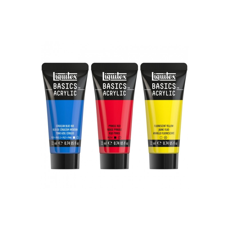 Liquitex basics acrylic paints 22 ml