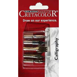 Cretacolor komplet 5 stalówek do kaligrafii 431-10