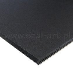 Blok Clairefontaine fontaine black 300g 12ark spirala - sklep plastycz