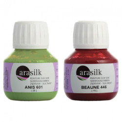 Arasilk farby do jedwabiu 50ml - sklep plastyczny - szał dla plastyków