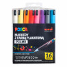 Posca uni pc1mr zestaw pisaków z farbą plakatową 0,7mm 16szt - sklep p