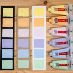 Talens art creation set of pastel acrylic paints 6x12ml
