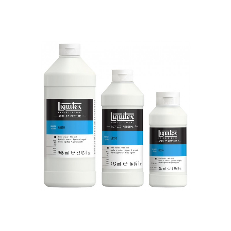 Liquitex professional gesso białe - sklep plastyczny - szał dla plasty