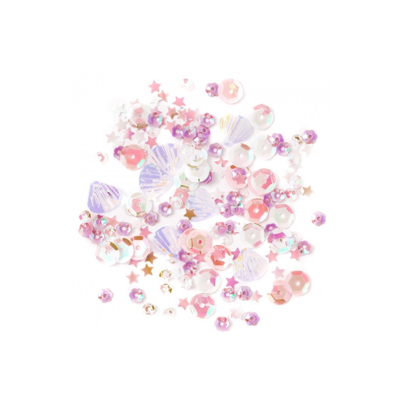 DP Craft unicorn iridescent sequins mix 15g