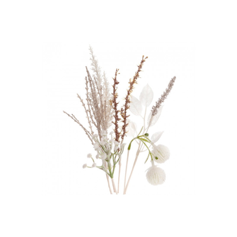 DP Craft gałązki boho neutralne 26cm 6szt - sklep plastyczny - szał dl