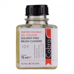 Talens cobra środek do czyszczenia pędzli 75ml 104 - sklep plastyczny