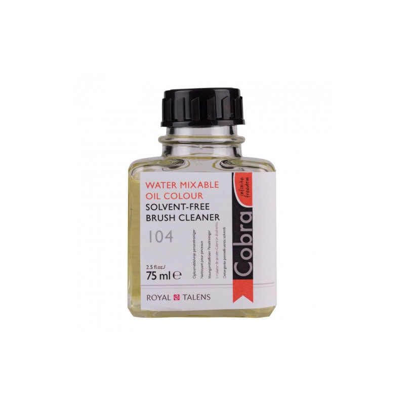 Talens cobra środek do czyszczenia pędzli 75ml 104 - sklep plastyczny